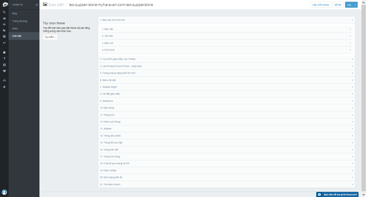 AP-MATERIAL - Haravan Responsive Theme - Userguide
