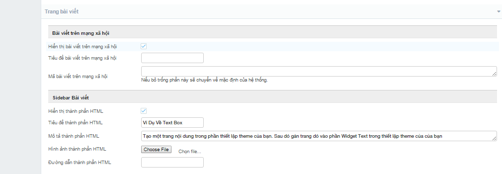 Upload theme