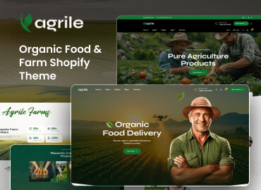 Ap Agrile - Organic Food & Farm Shopify Theme