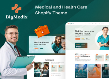Ap BigMedix - Health Care Service Shopify Theme