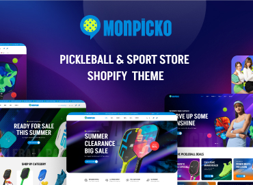 Monpicko - Pickleball Sport Store Shopify Theme OS 2.0
