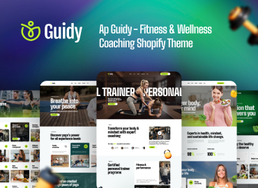 Ap Guidy - Fitness & Wellness Coaching Shopify Theme