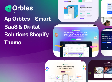 Ap Orbtes – Smart SaaS & Digital Solutions Shopify Theme