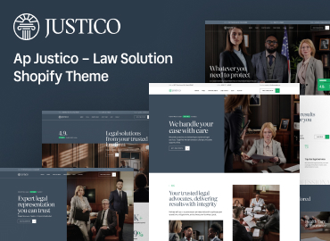 Ap Justico – Law Solution Shopify Theme