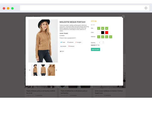 Quick view Shopify Themes