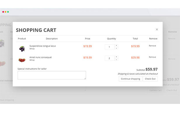 Ajax Cart Shopify Themes