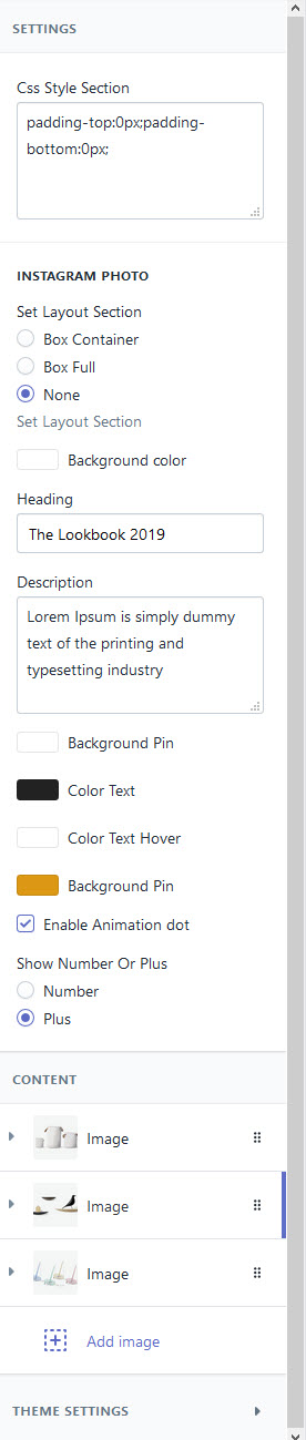 Upload theme