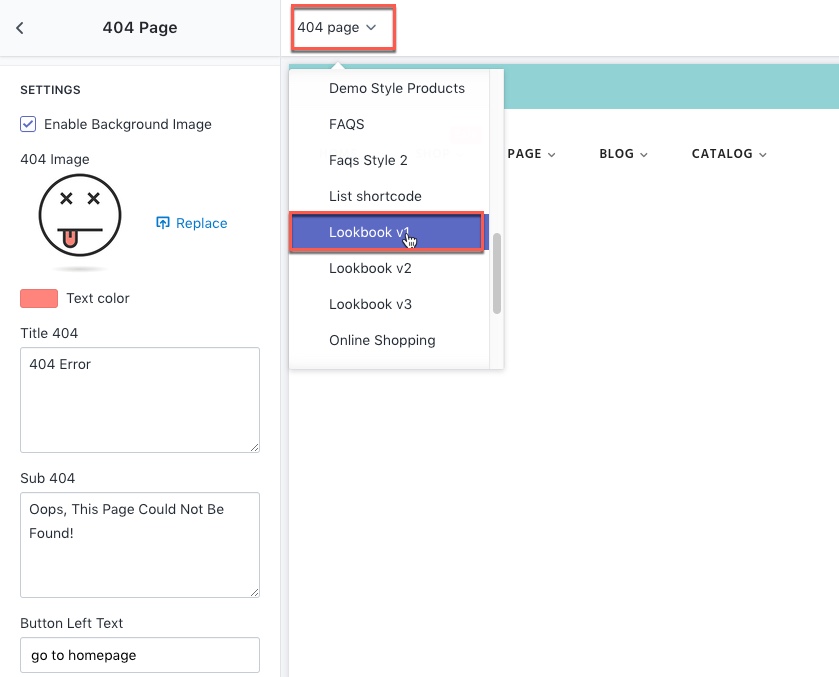 Upload theme