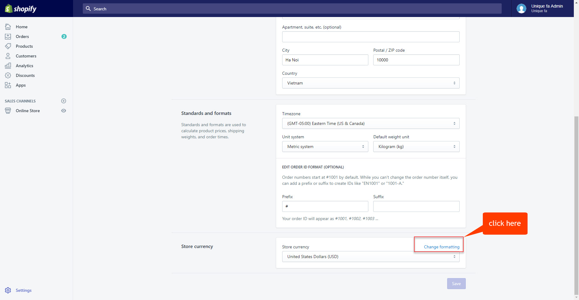 Upload theme