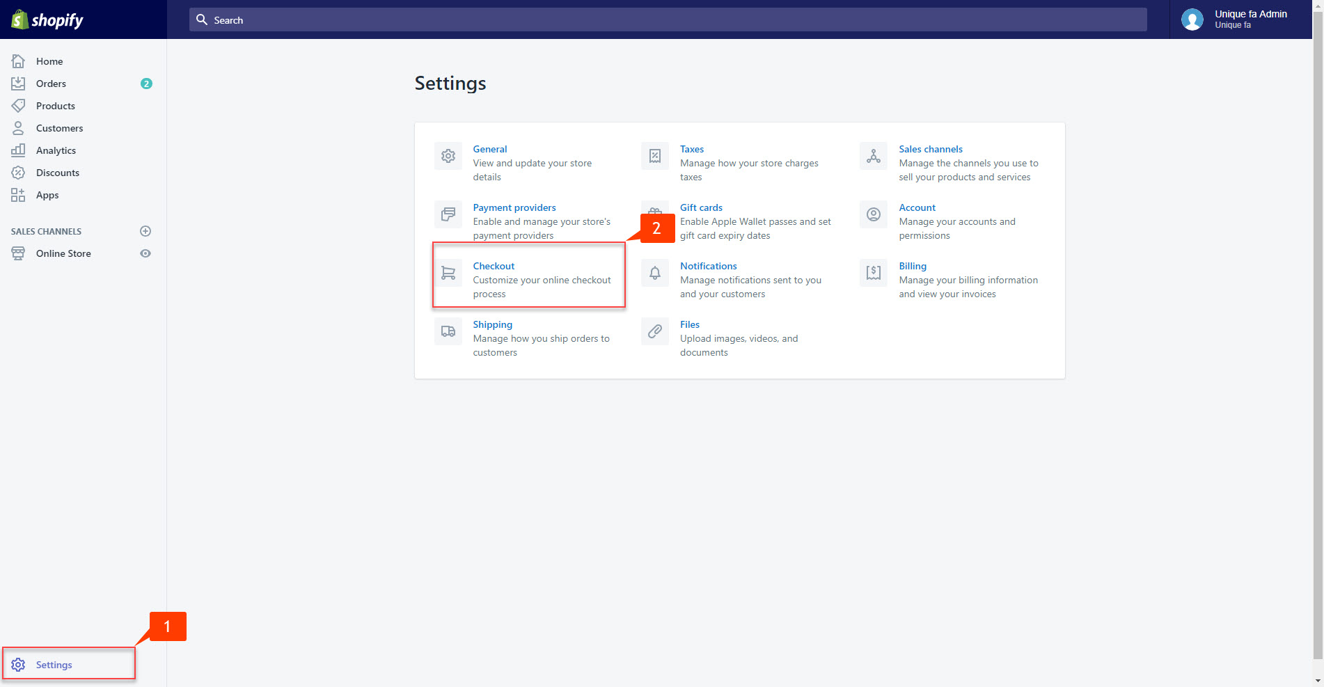 Upload theme