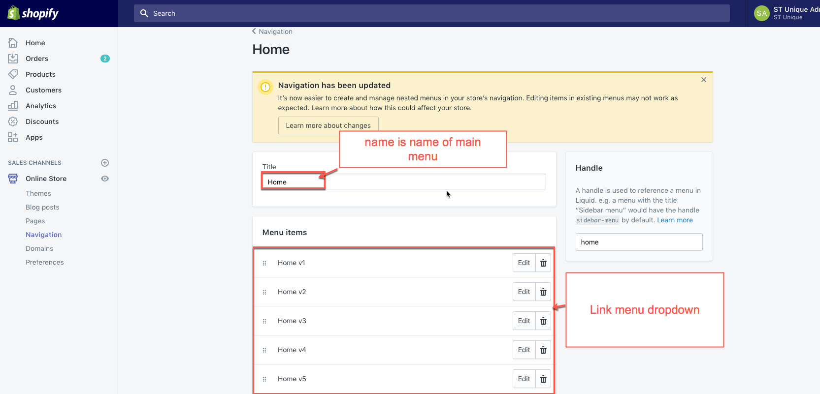 Upload theme