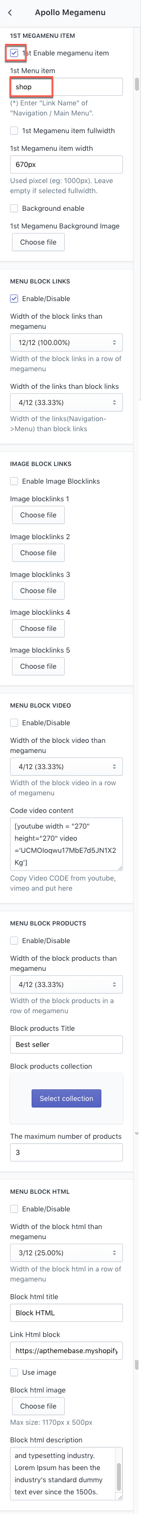 Upload theme