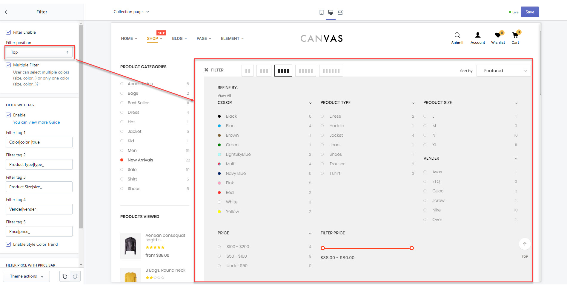 Upload theme