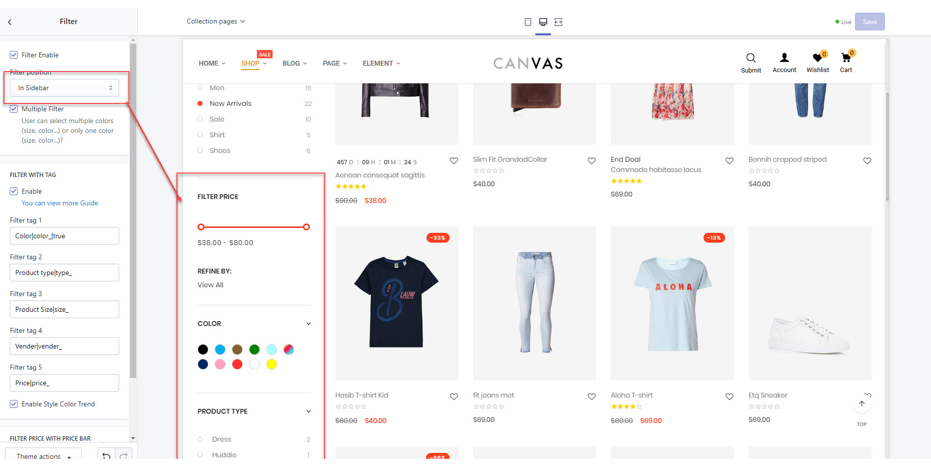 Upload theme