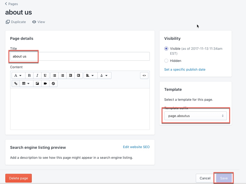 Upload theme