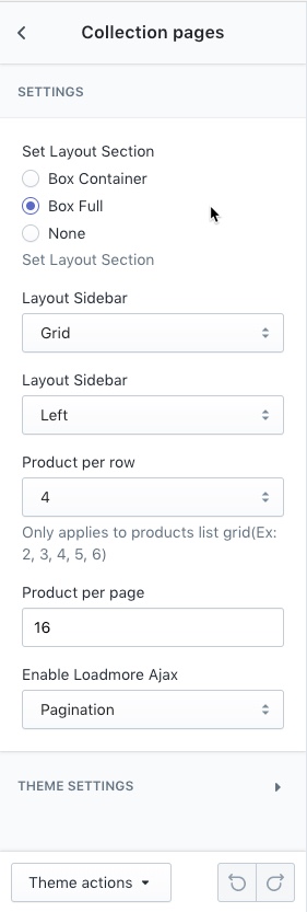 Upload theme