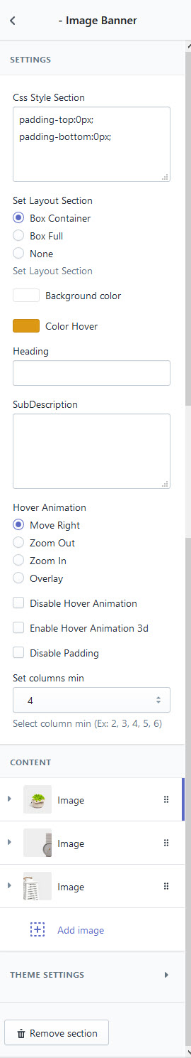 Upload theme