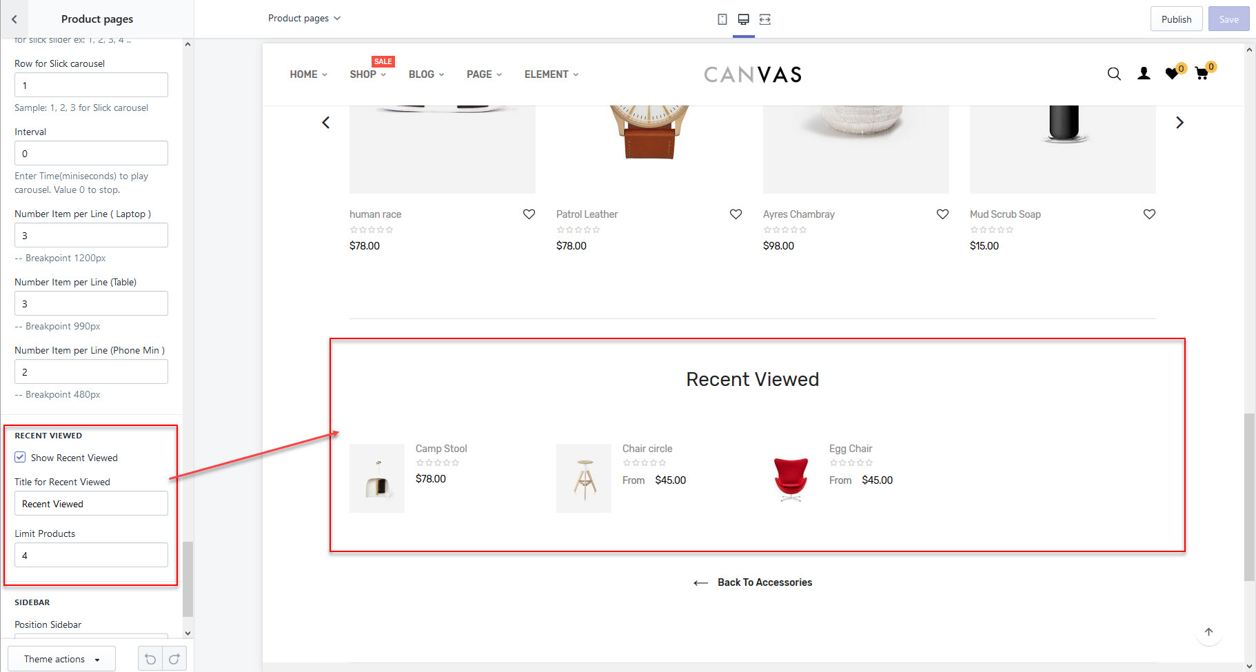 Upload theme