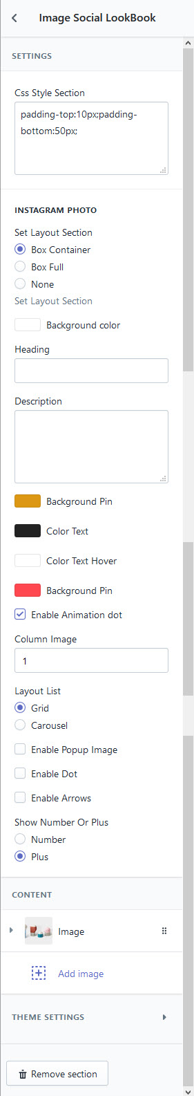 Upload theme