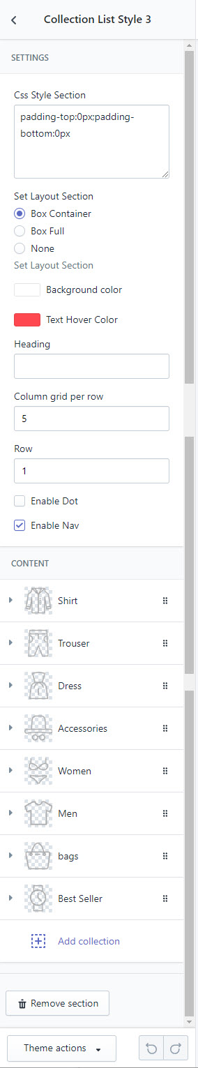 Upload theme