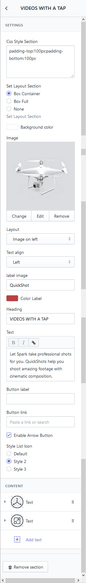 Upload theme