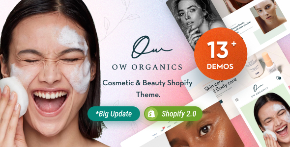  Oworganic - Multipurpose Sections Shopify Theme