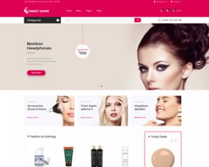 Ap Harleyquinn Organic Cosmetic Prestashop Theme - health & beauty online stores