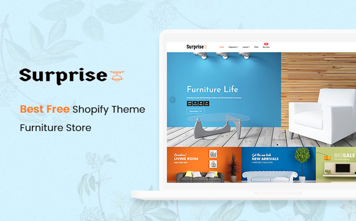 Surprise - Furniture Store Free Shopify Theme