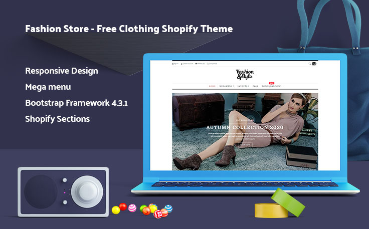 Fashion Store - Free Clothing Shopify Theme