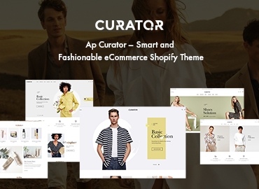 Ap Curator – Smart and Fashionable eCommerce Shopify Theme