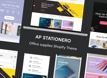 Ap Stationery - Office supplies Shopify Theme