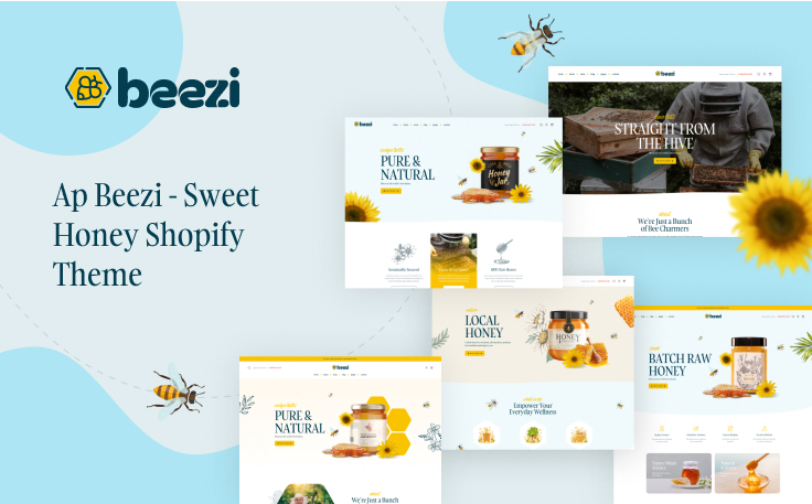 AP BEEZI - HONEY & ORGANIC FOOD SHOPIFY THEME