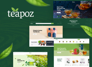 AP TEAPOZ - ORGANIC TEA SHOP SHOPIFY THEME