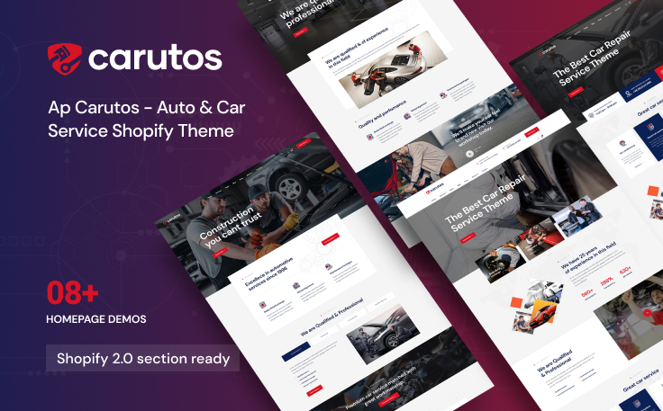Ap Carutos - Auto & Car Service Shopify Theme
