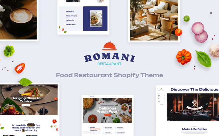 Ap Romani - Food Restaurant Shopify Theme