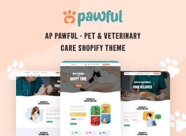 Ap Pawful - Pet & Veterinary Shopify Theme