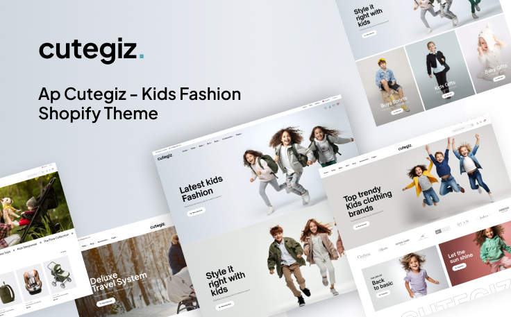 Ap Cutegiz - Kids Fashion Shopify Theme