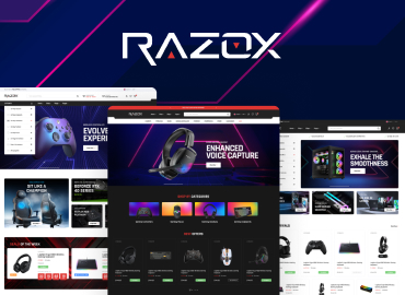 Ap Razox - Gaming & Computer Shopify Theme