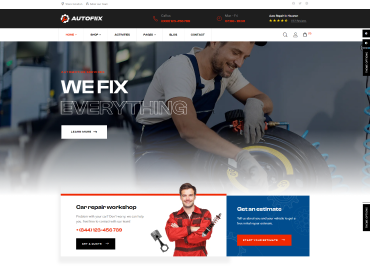 Leo Autofiix Elementor - Car Repair & Auto Service Prestashop Theme