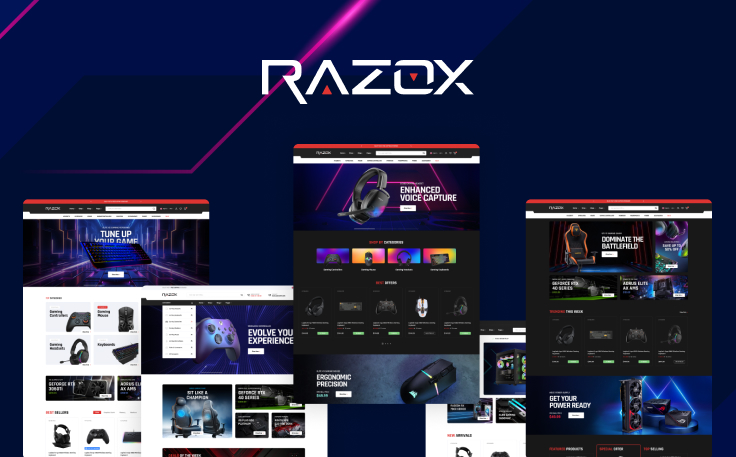 Ap Razox - Gaming & Computer Shopify Theme