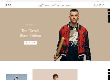 Leo Qos - Clothing & Accessories Elementor Prestashop Theme