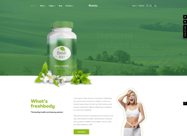 Leo Beauty Weight Loss Elementor Prestashop 8.x Theme