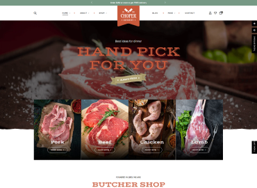 Leo Choper - Fresh Meat & Restaurant Elementor Prestashop Theme