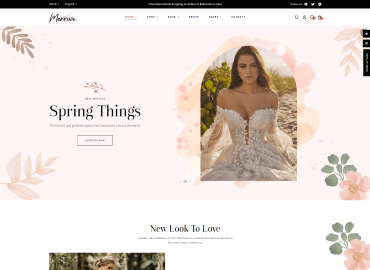 Leo Marriwe - Wedding Shop Elementor Prestashop Theme