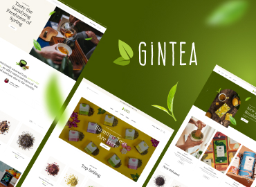 Ap Gintea - Herbal & Tea Shopify Theme