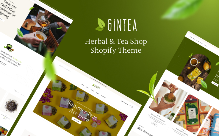 Ap Gintea - Herbal & Tea Shopify Theme