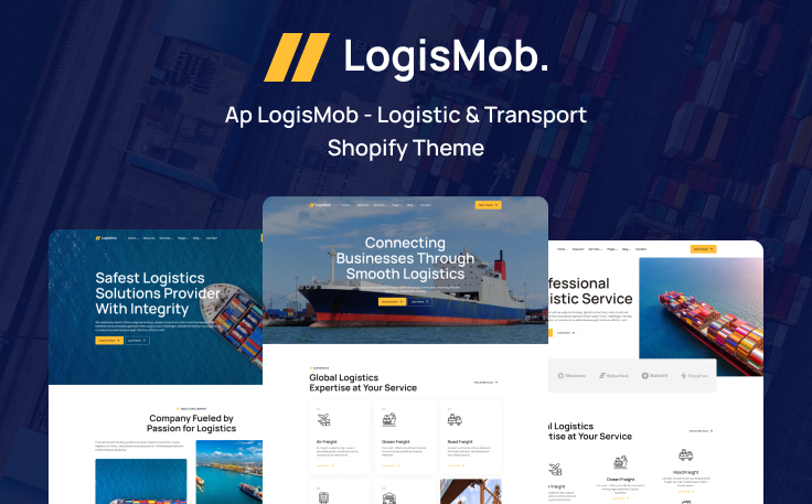 Ap LogisMob - Logistic & Transport Shopify Theme