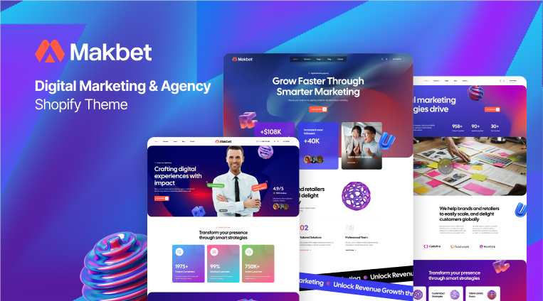 Ap Makbet – Digital Marketing & Agency Shopify Theme