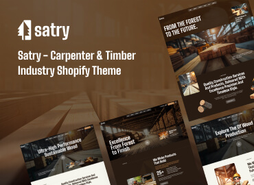 Ap Satry – Carpenter & Timber Industry Shopify Theme