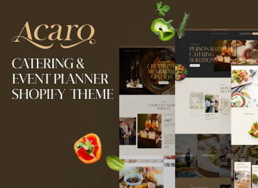 Ap Acaro – Catering & Event Planner Shopify Theme